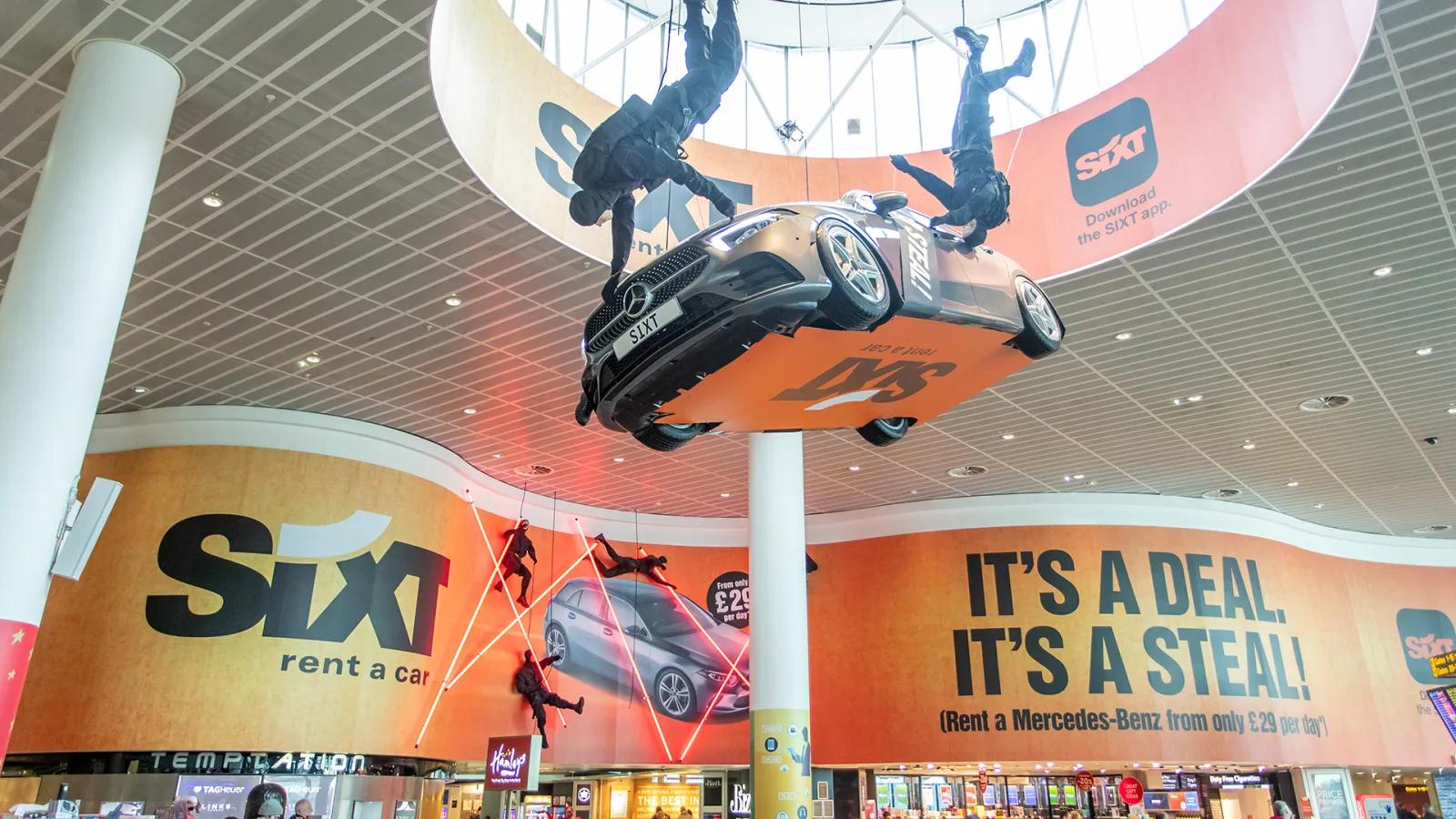 Brand Partnership between Sixt and Manchester Airport