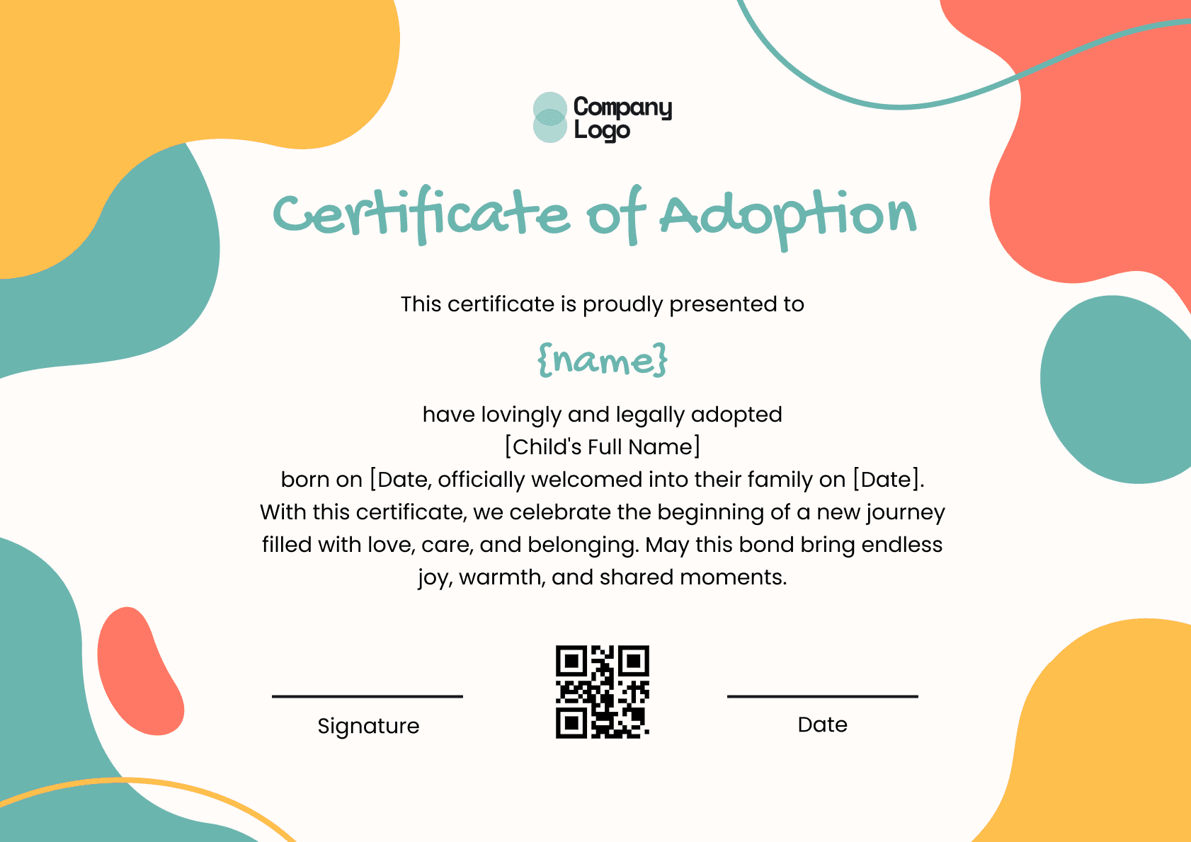 Wauld - Professional and attractive green recognition badge template