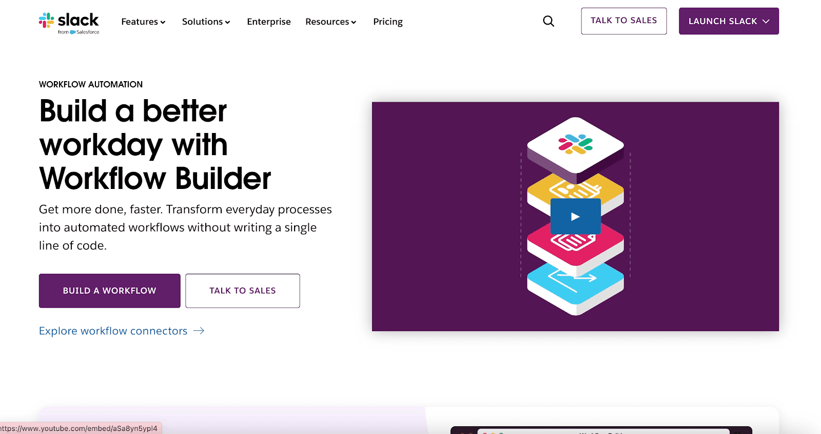 Slack Workflow Builder