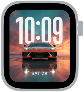 velocity club Apple Watch face preview 2 featuring summer and spring.