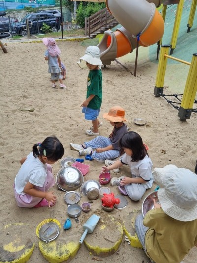 맨발어린이집, 8월 이야기