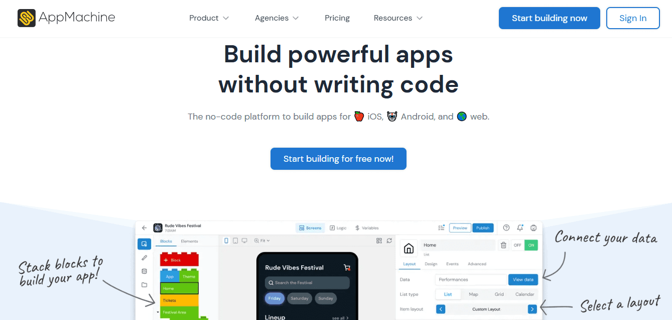 Tools - best ecommerce app builder