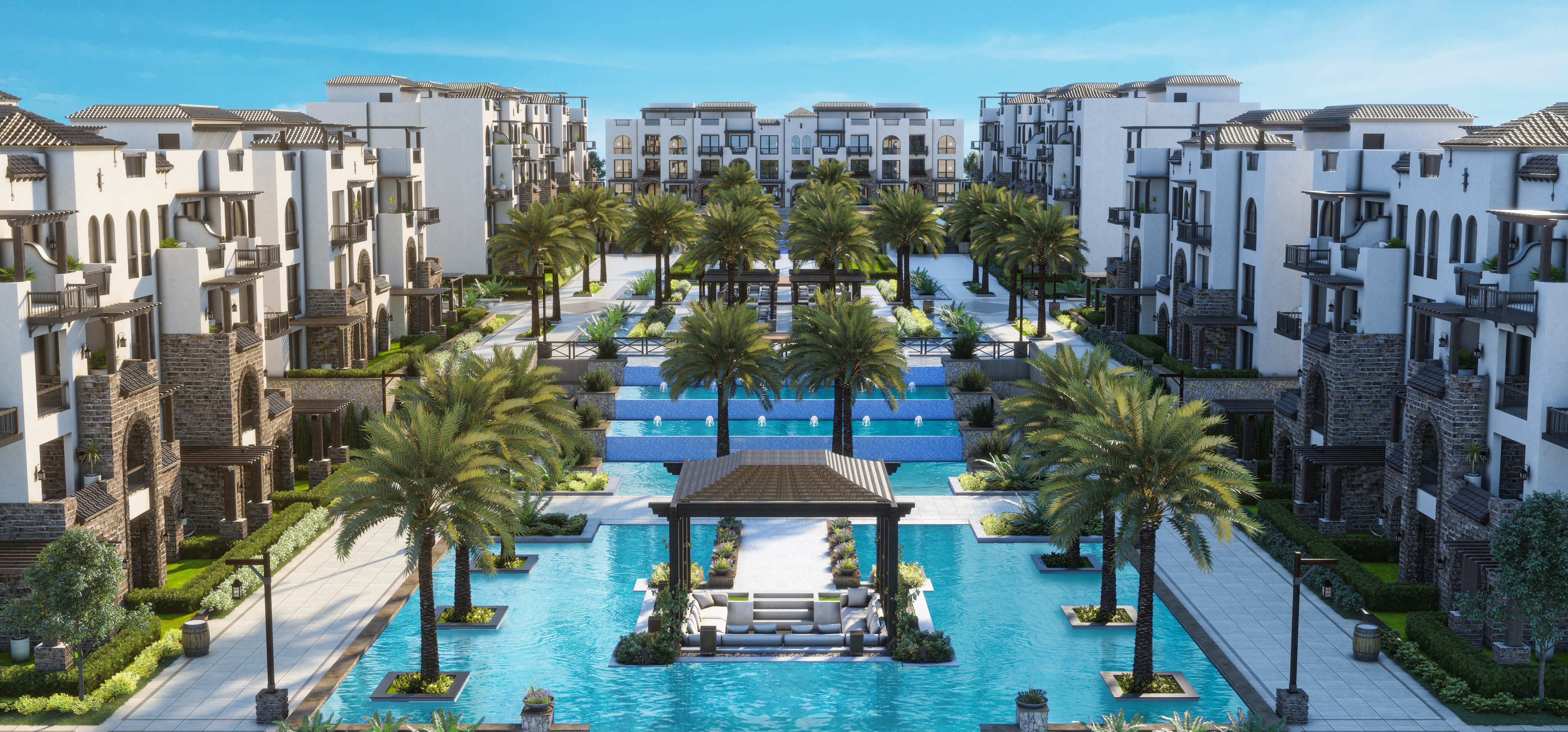 white and brown concrete building under blue sky during daytime