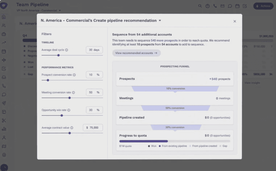 Outreach Pipeline calculator tool