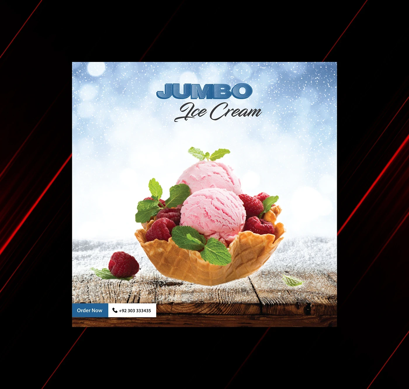 Social media Post designs for a fast food chain with bold and vibrant visuals.