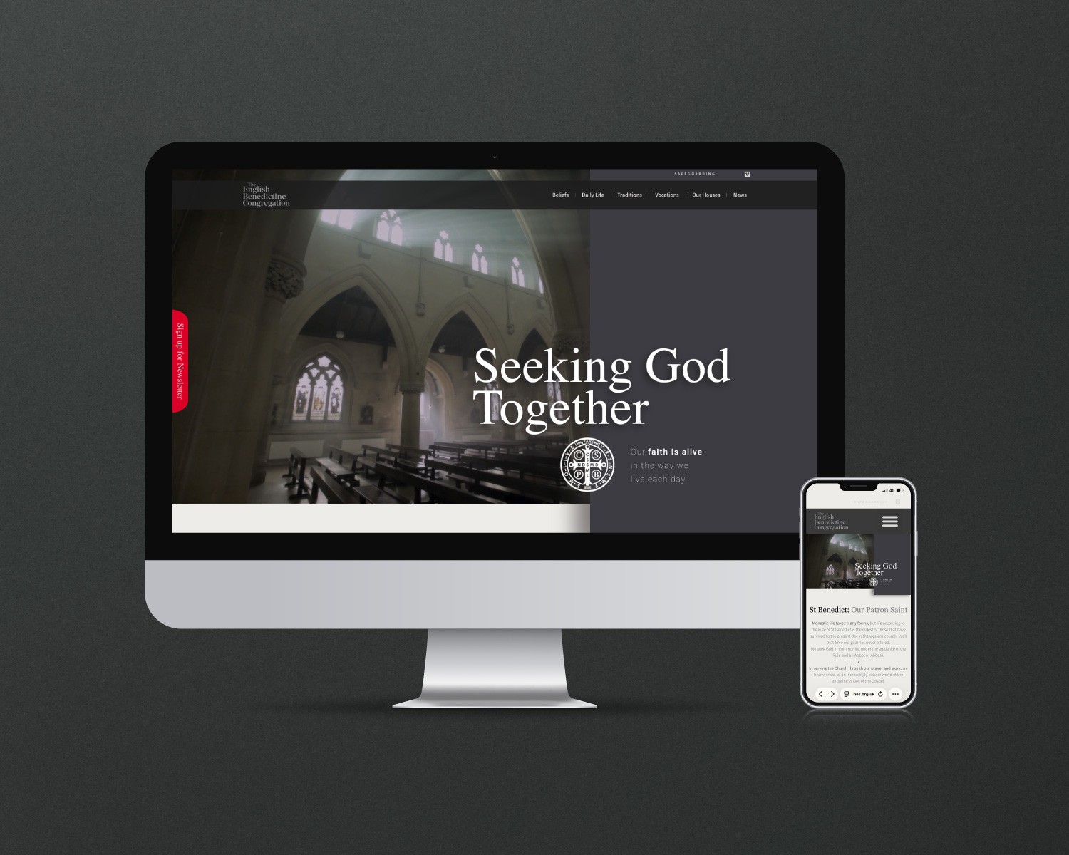 English Benedictine Congregation Website
