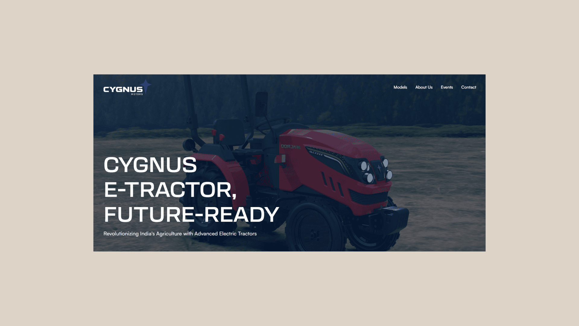 A mockup of screenshot from website