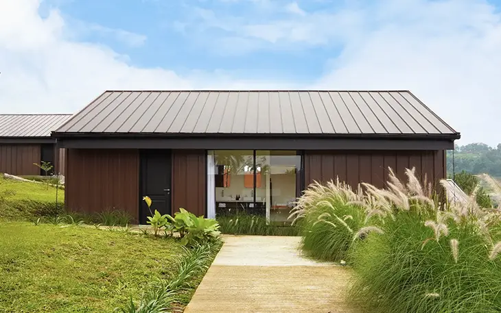 modular prefab villa premium mess karyawan