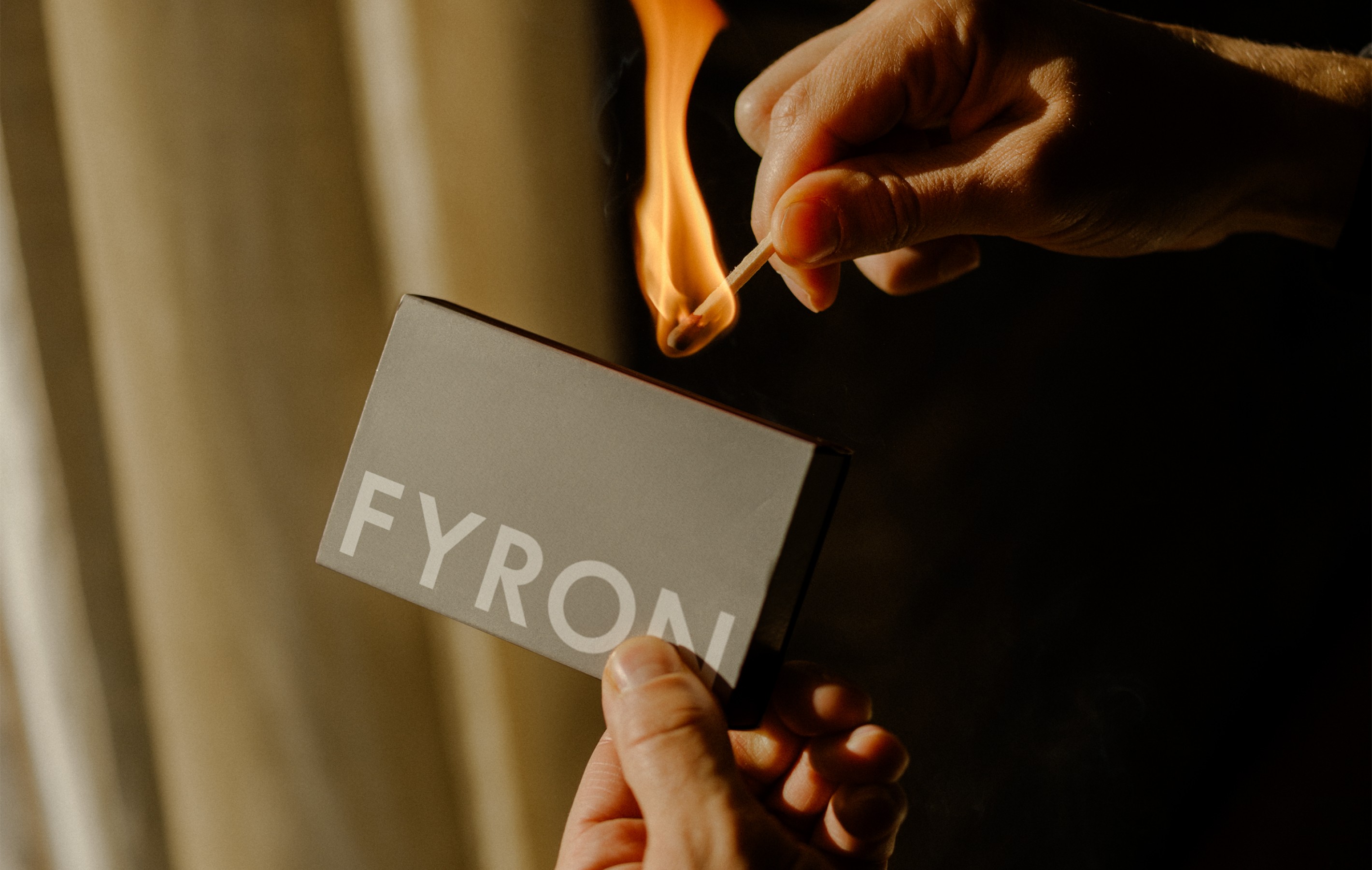 lucifer pack logo branding mockup fyron by analogue agancy
