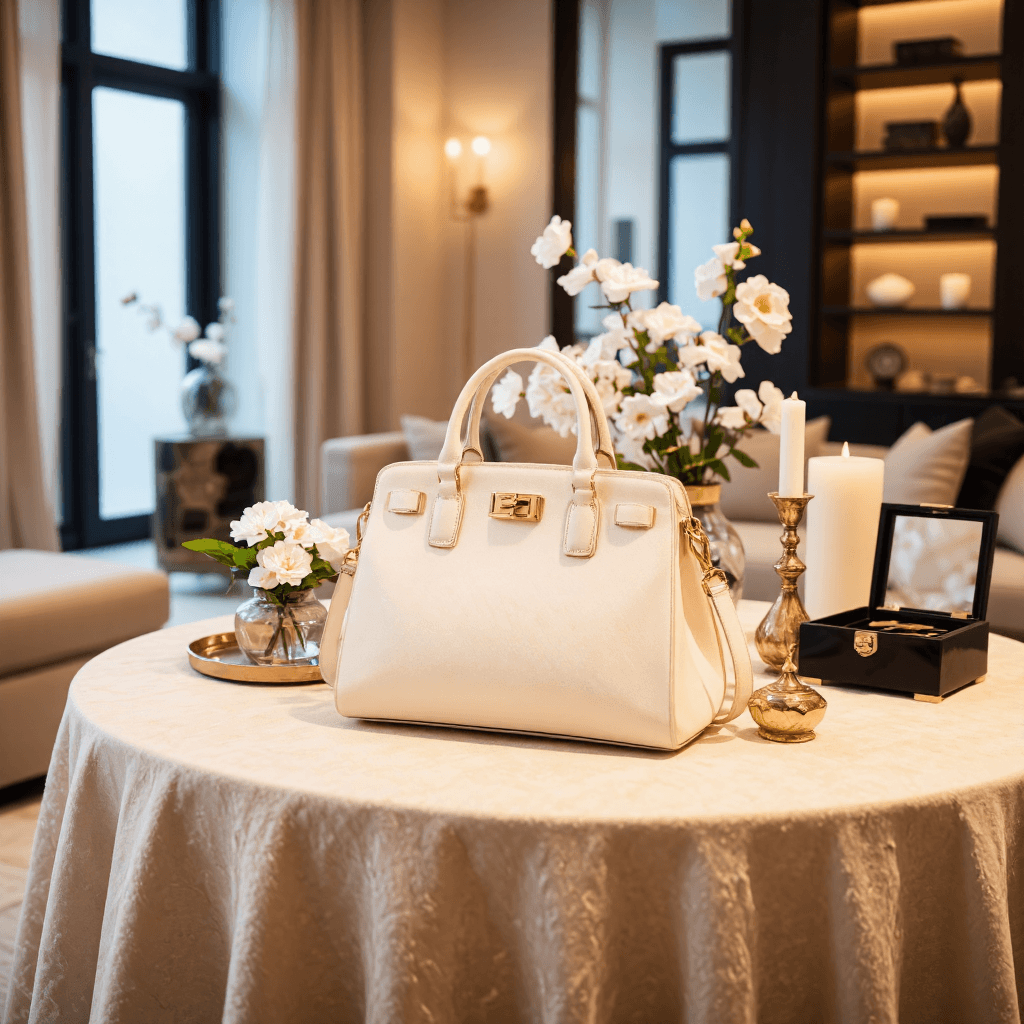 product photography of handbag