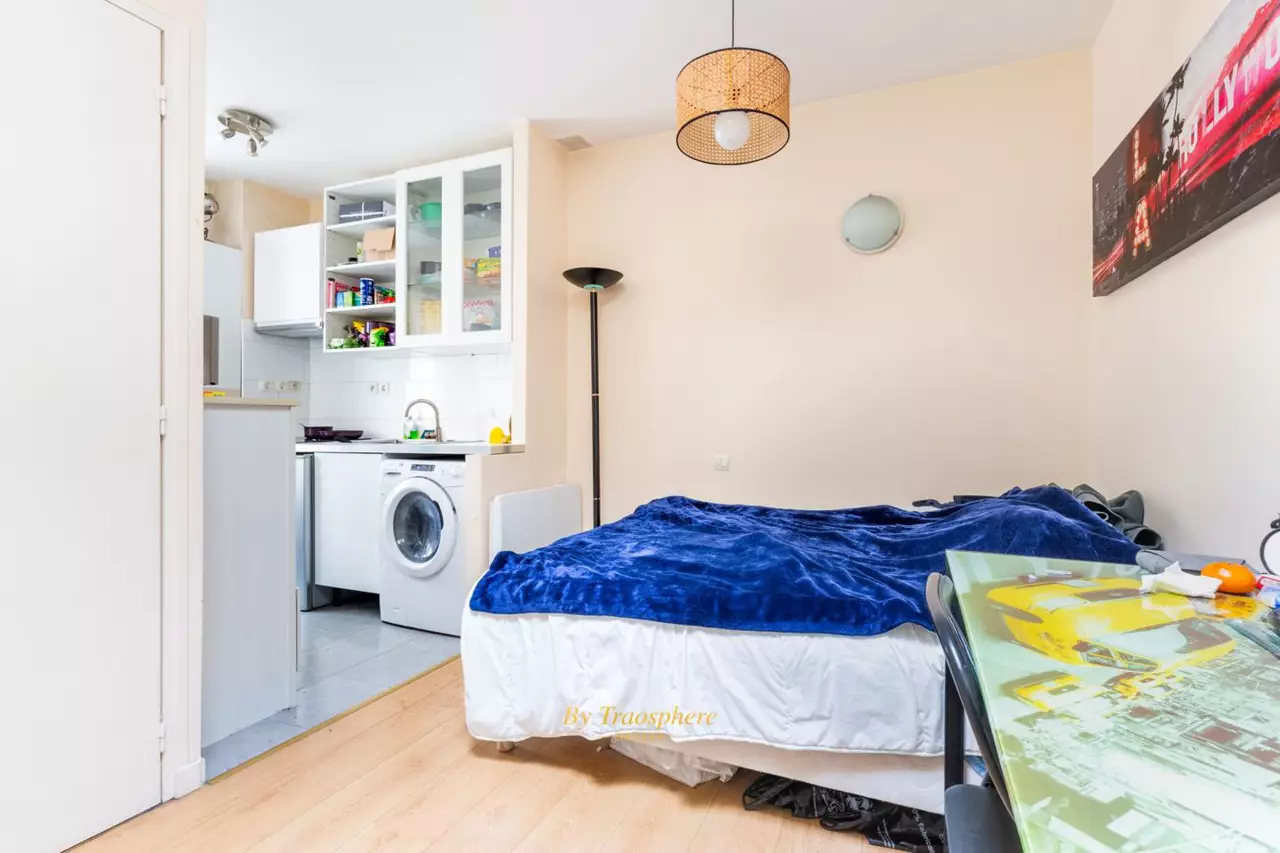 a bowl of fruit sitting on a kitchen counter