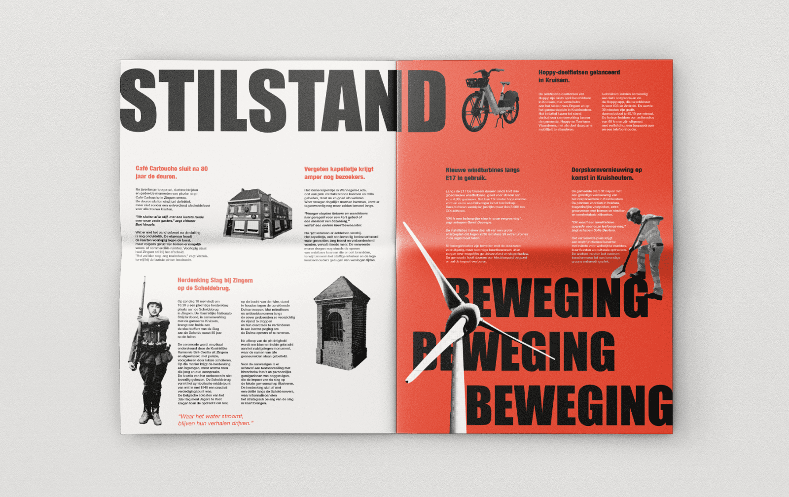 Stack of books with modern publishing design placed on bright white stairs