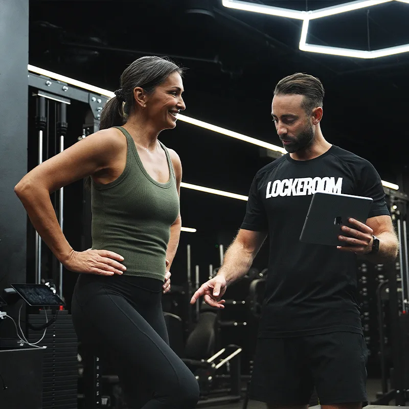 Lockeroom full-body physical assessment