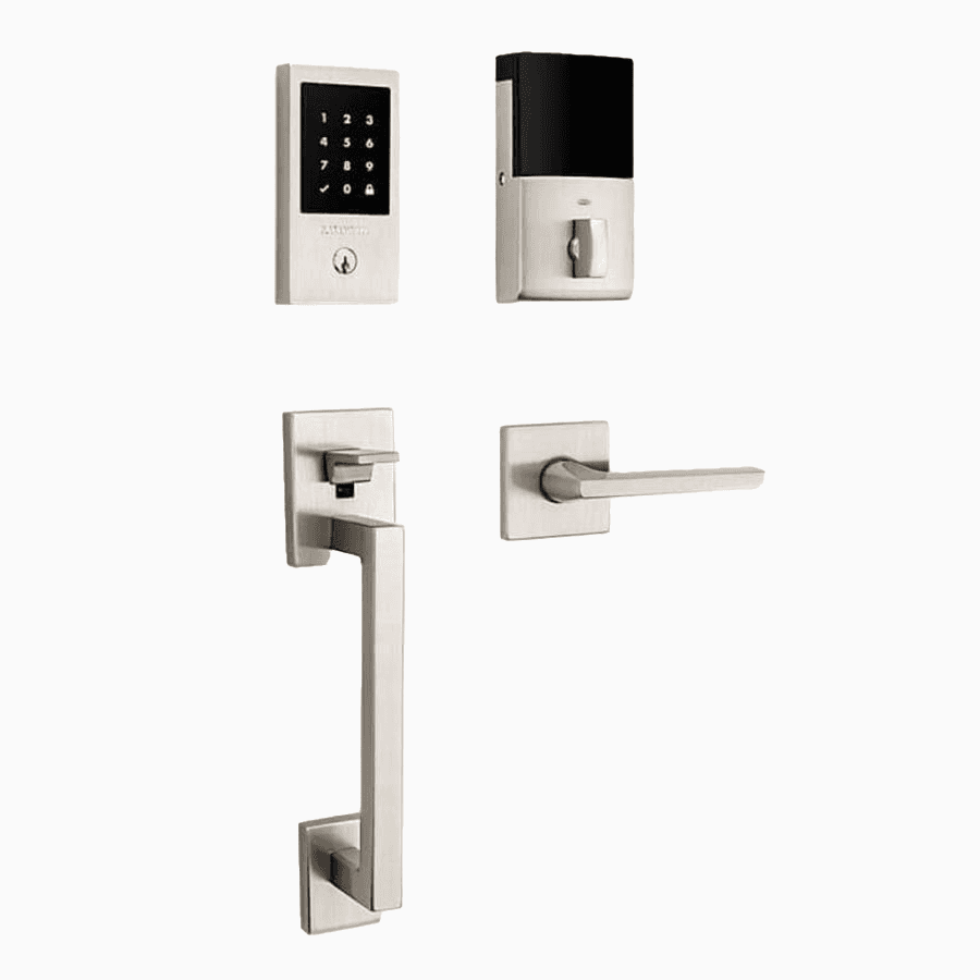 ‘Bypass Flush Pull’ handle design option for Windoor 8100 sliding glass door, providing a streamlined, minimalist handle perfect for modern spaces.