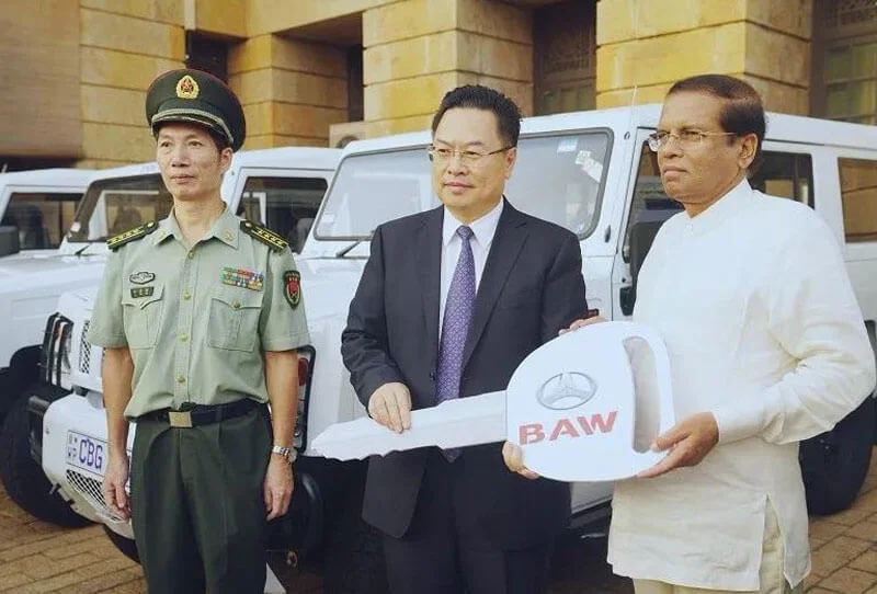 May 2019, donated 10 units warrior to Sri Lanka