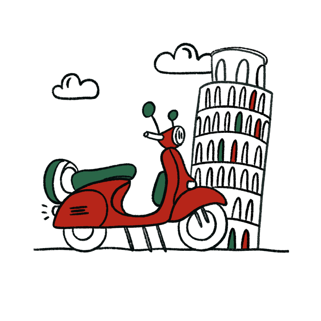 Vespatur i Italia | Expa Travel