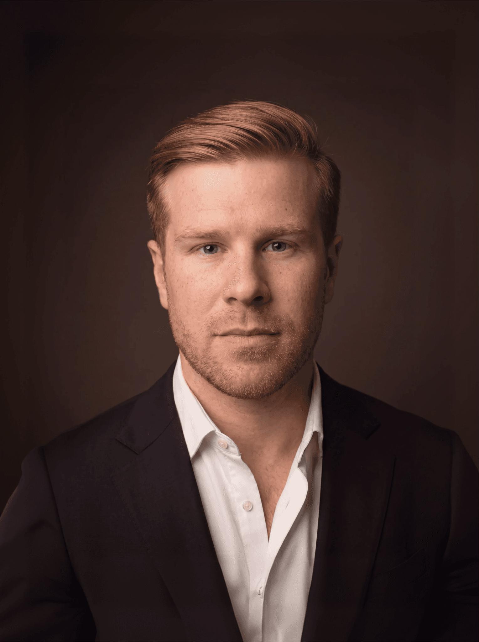 Studio portrait of a Paires team member