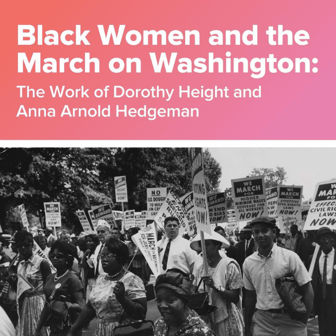 Black Women and the March on Washington: The Work of Dorothy