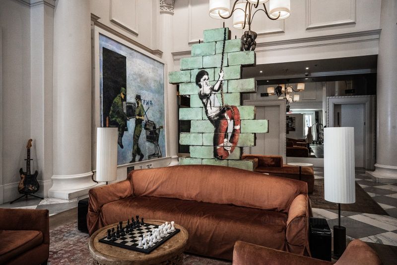 The unlikely story of how Banksy's artwork took root in New Orleans