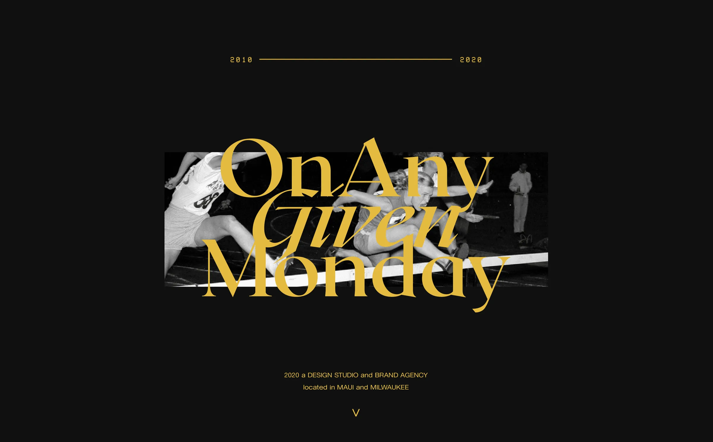 OAGM brand identity hero