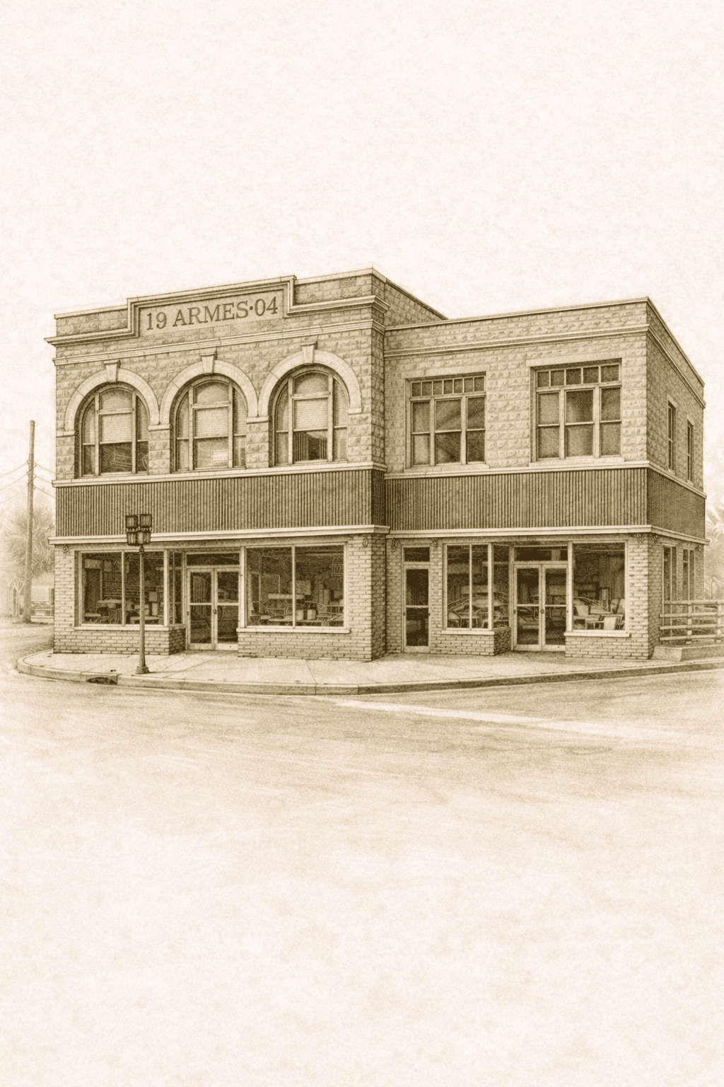 Woman planning about structure