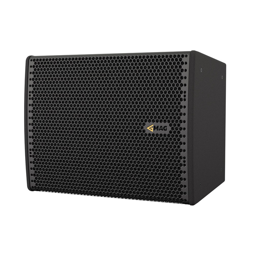 Black MAG speaker with honeycomb grill