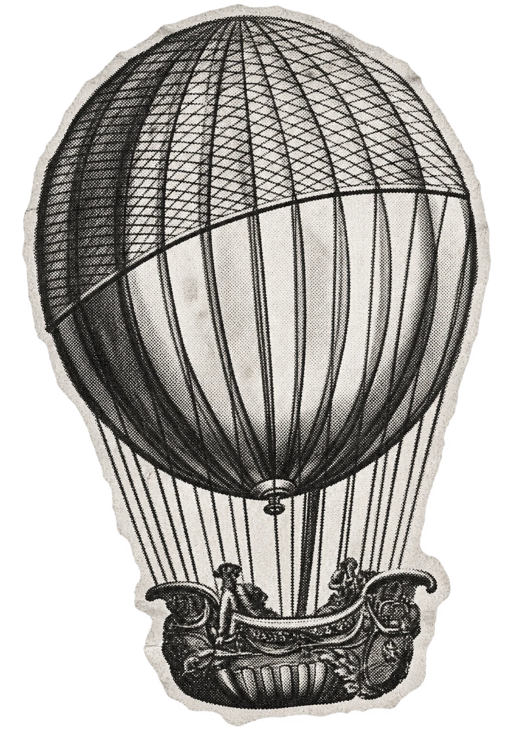 montgolfiere gravure