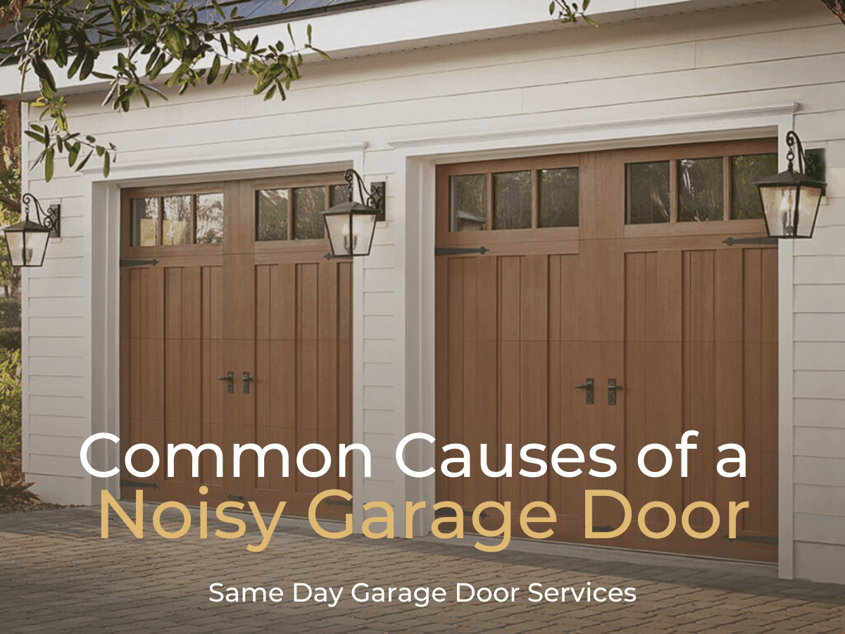 Common Causes of a Noisy Garage Door