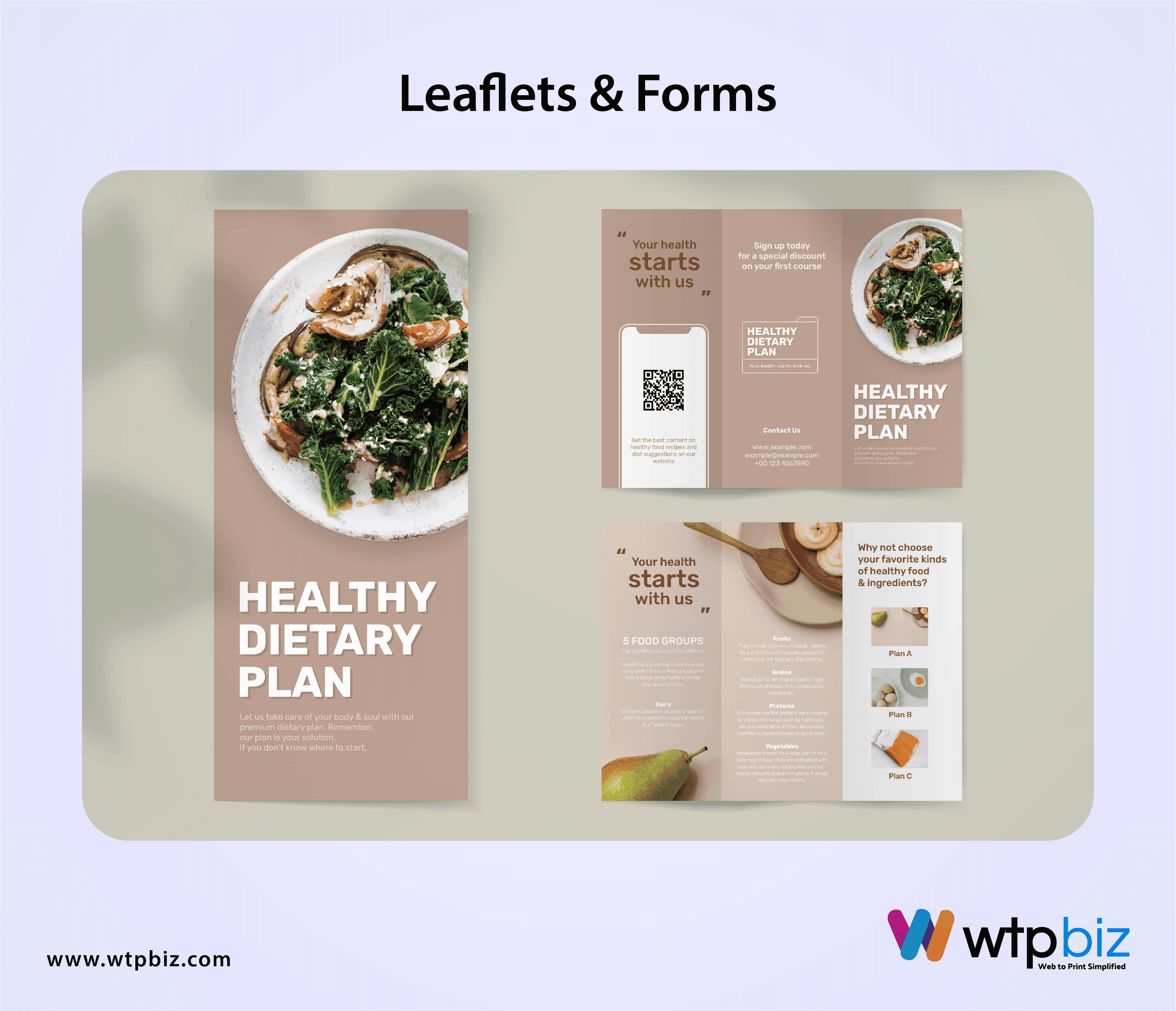 Leaflets and forms