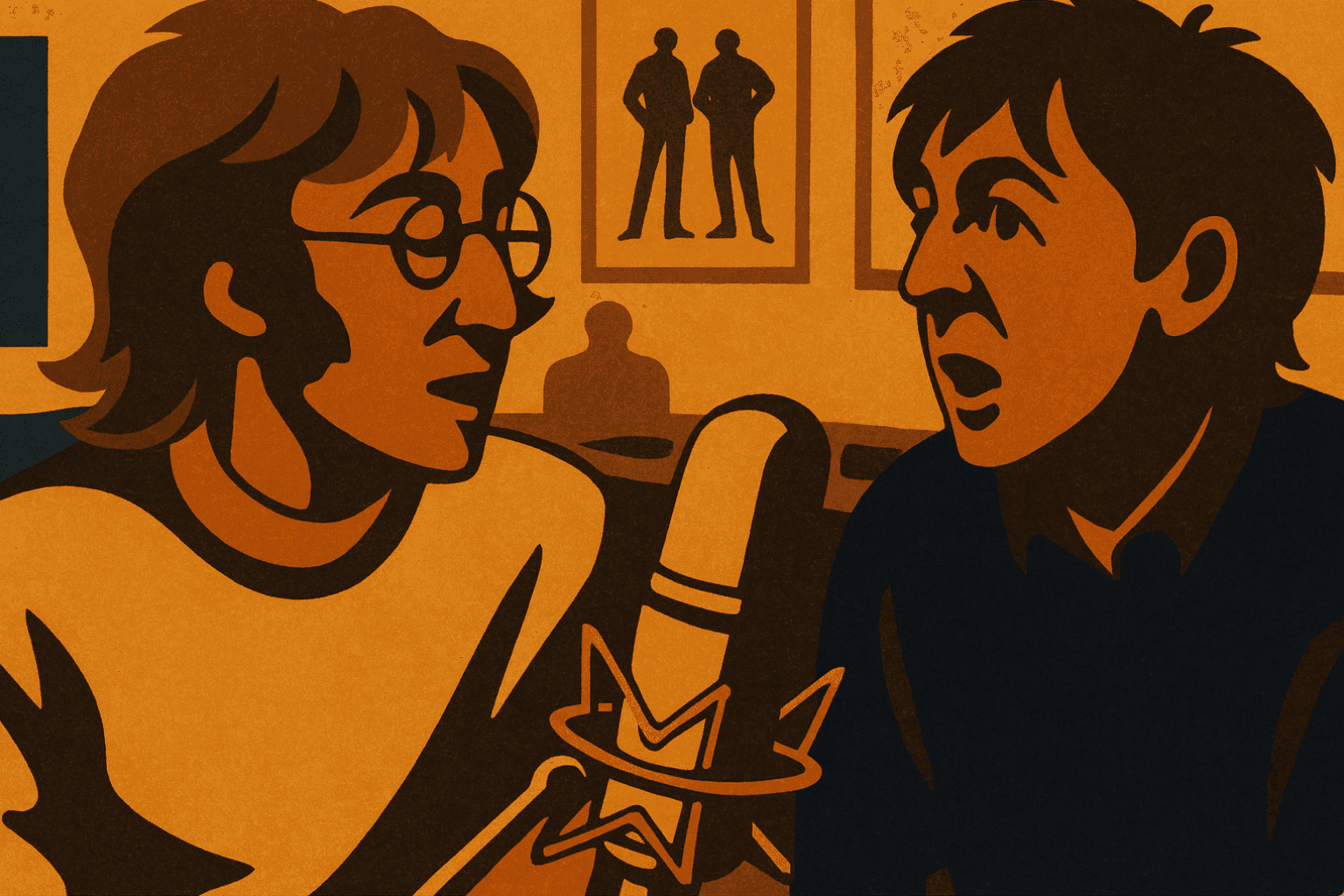 Podcast host and guest