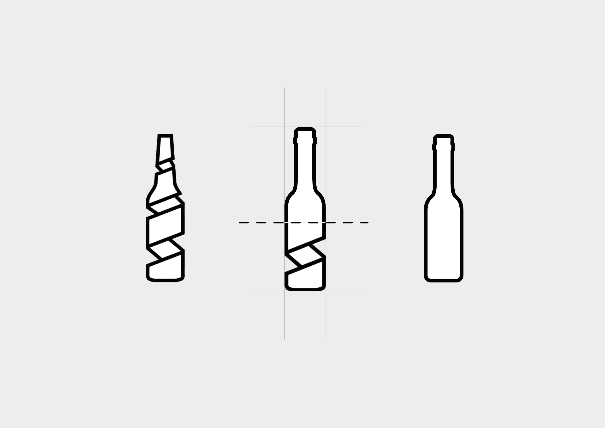 Étiquette vinaigre de bière_La Copo_Graphisme_Wallis Foucher