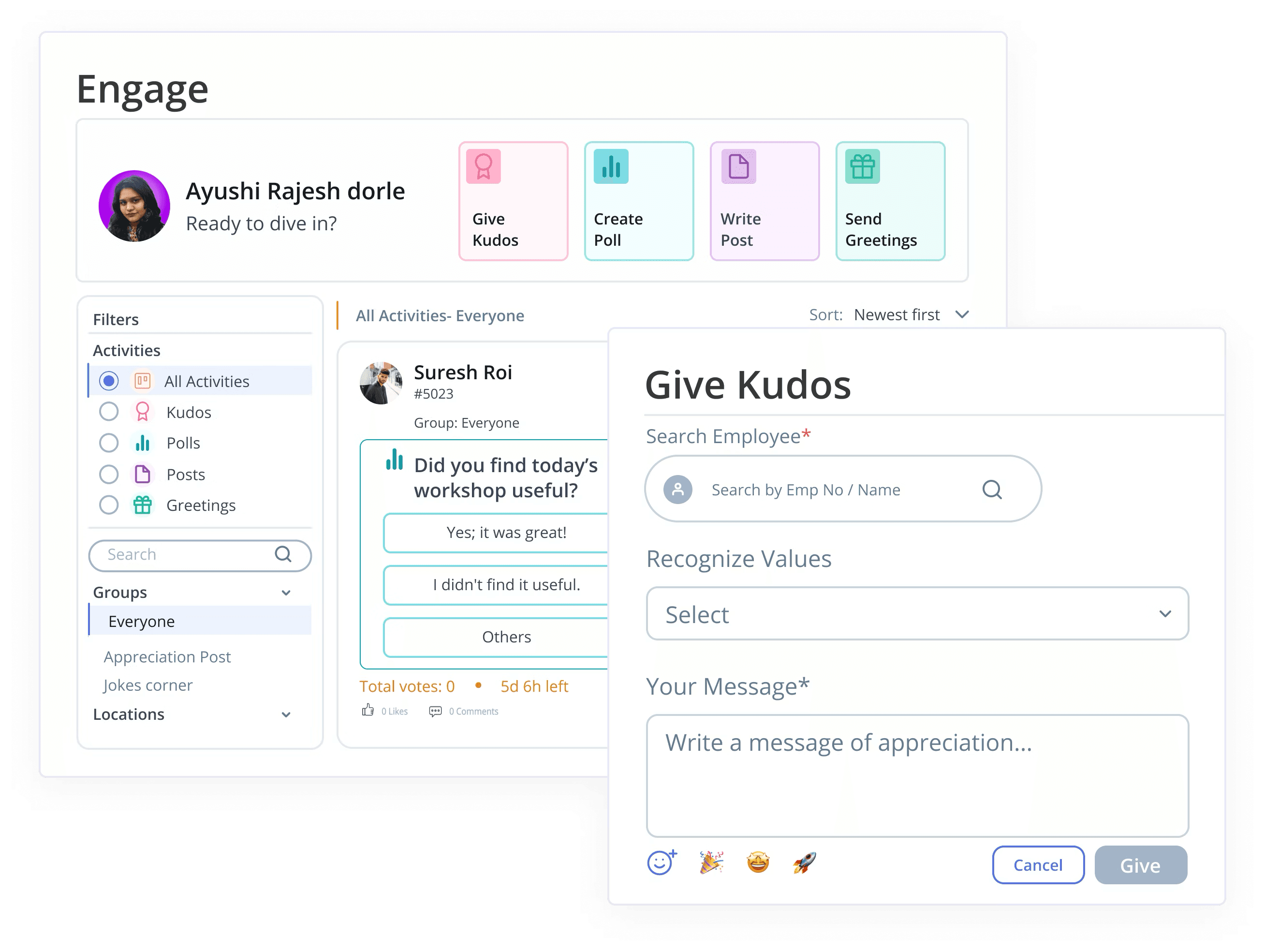 greythr hrms dashboard