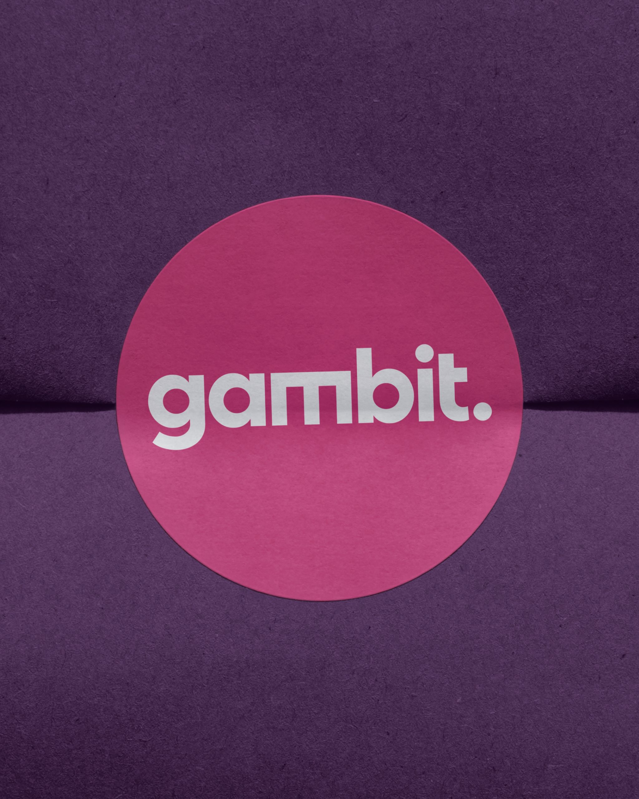 Gambit Branding Logo Sticker