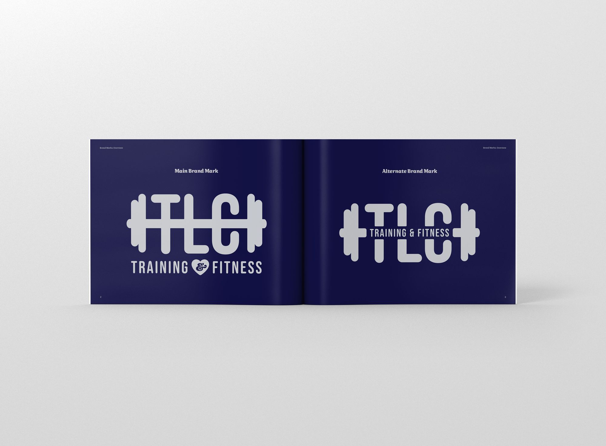 TLC Training and Fitness brand guidelines vcover