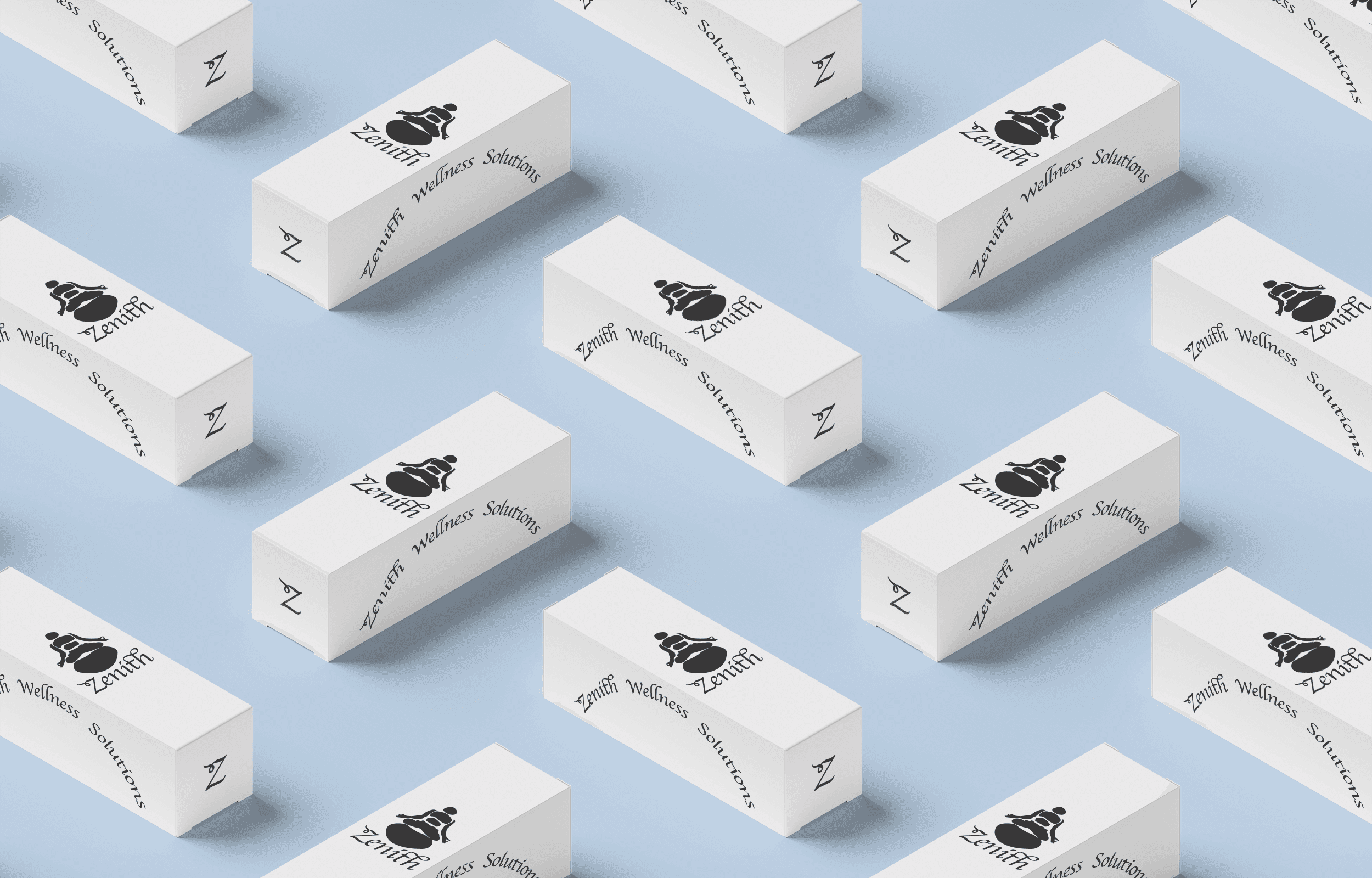 Product packaging for Zenith Wellness Solutions Logo