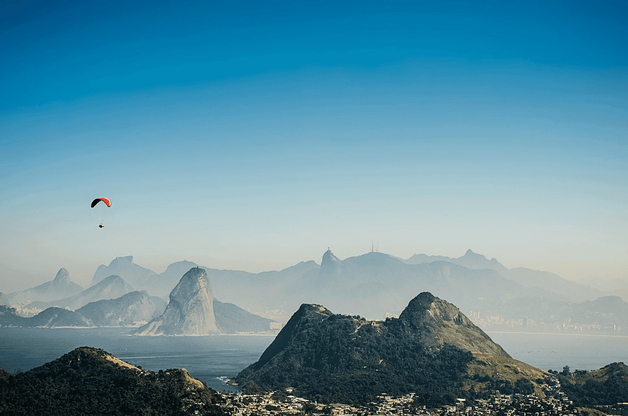 Landscape view of Rio de Janeiro, Brazil; permanent residency and naturalization in Brazil each come with unique benefits.