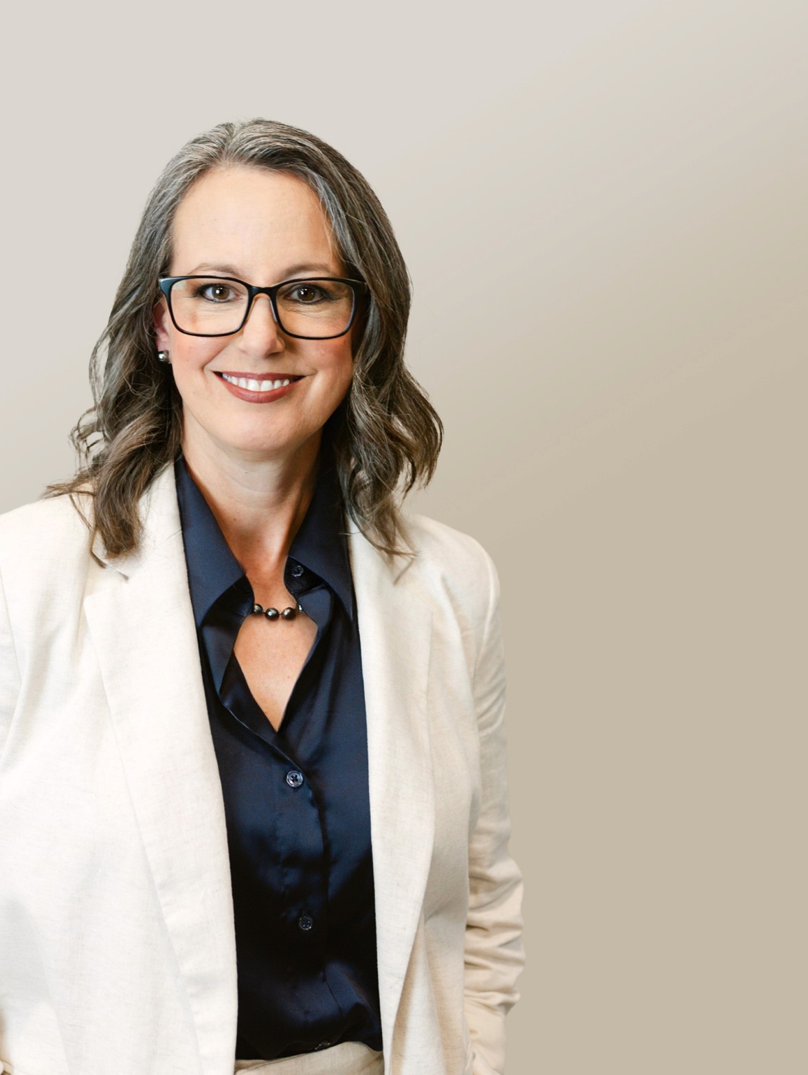 Attorney Kirsten Schroeder Larsen in Overland Park law office