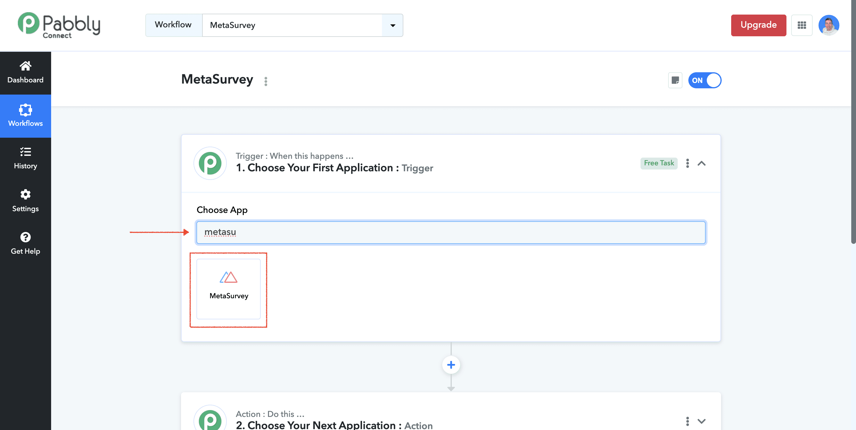 Search for MetaSurvey