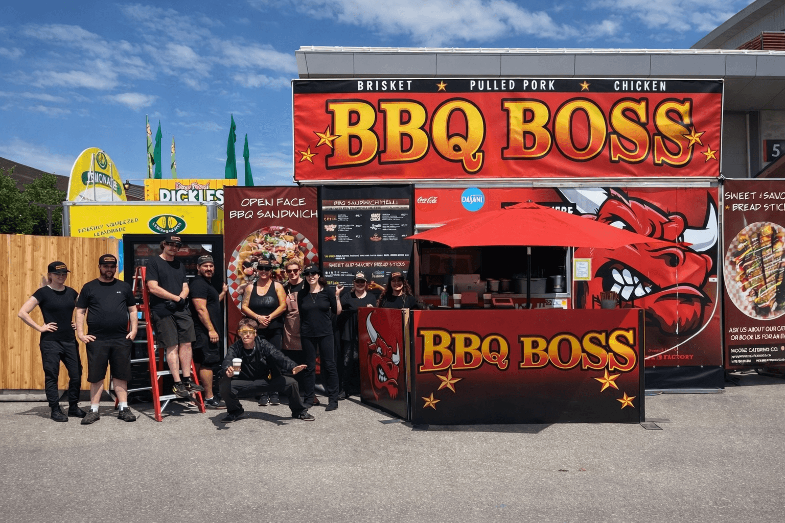 Restaurant employees