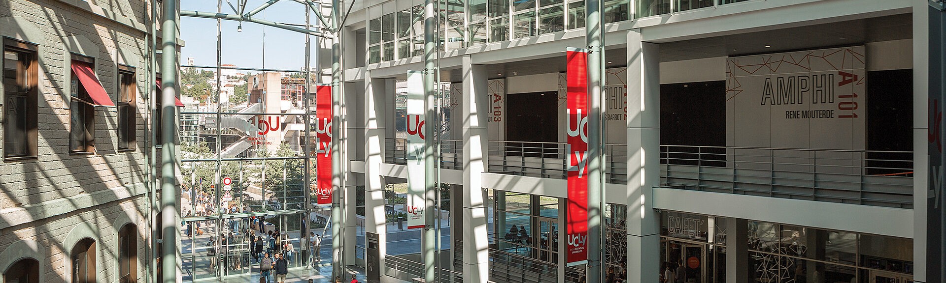 white university during daytime