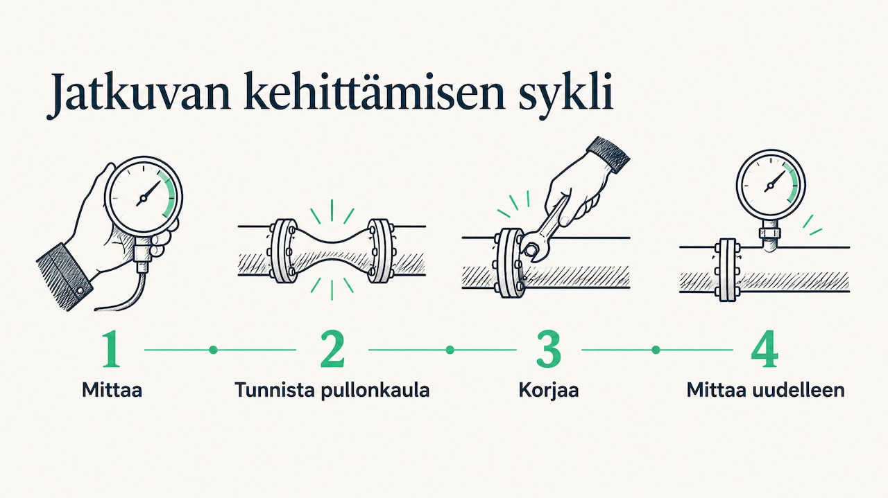 Rekrytoinnin nelivaiheinen kehityssykli