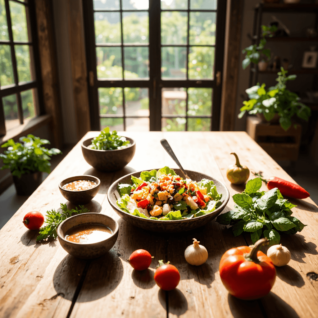 product photography of Healthy Organic Cuisine