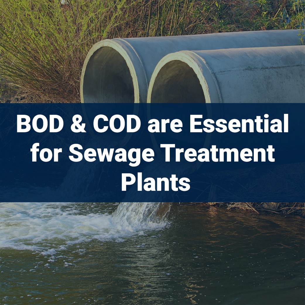 Both COD and BOD are essential for STP design