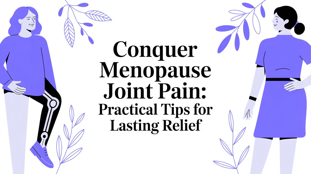 Conquer menopause joint pain: Practical Tips for Lasting Relief