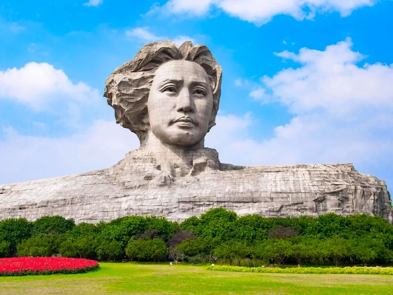 Changsha Orange Island Mao Zedong Statue