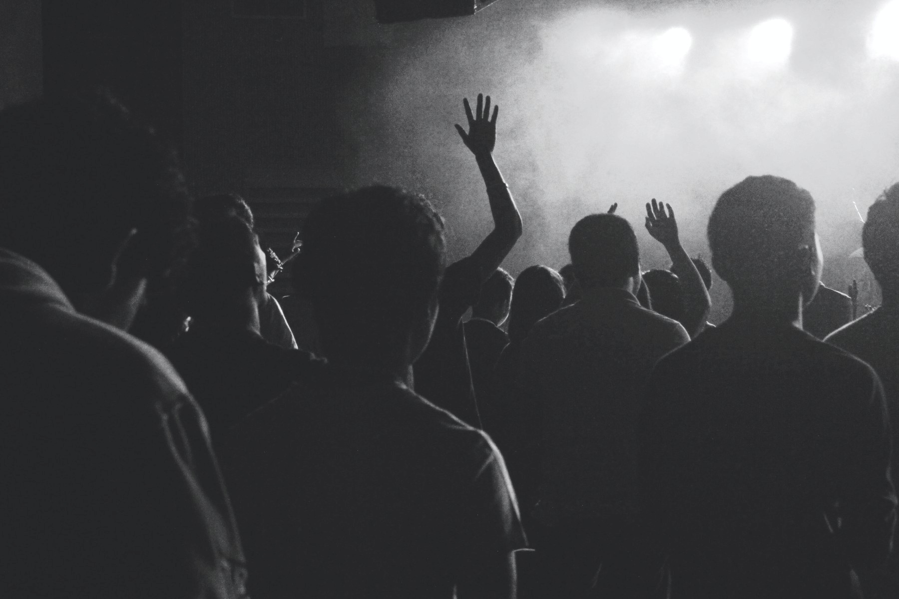 A man performing at a concert