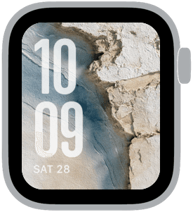 tidemark Apple Watch face preview 4 featuring abstract, gradient, summer, and spring.