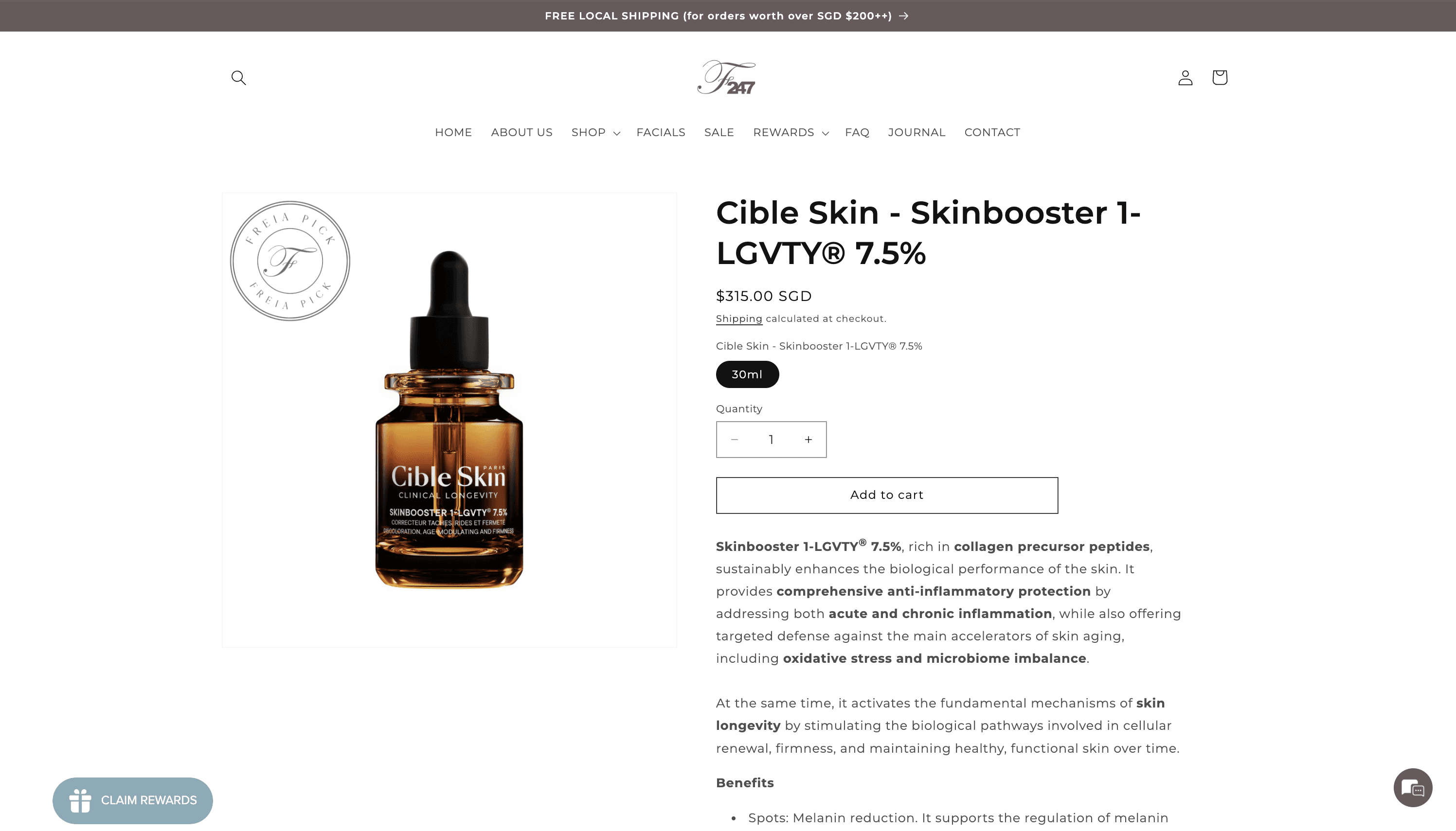 Freia Aesthetics Singapore