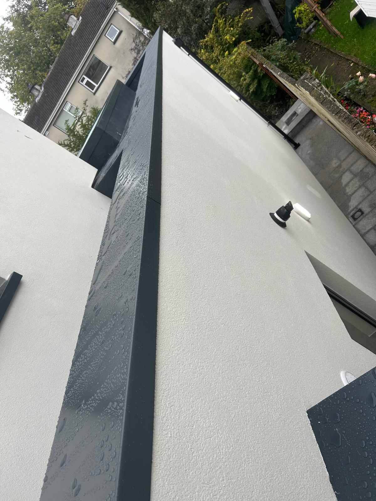 Abstract glowing light pattern on a dark textured background.