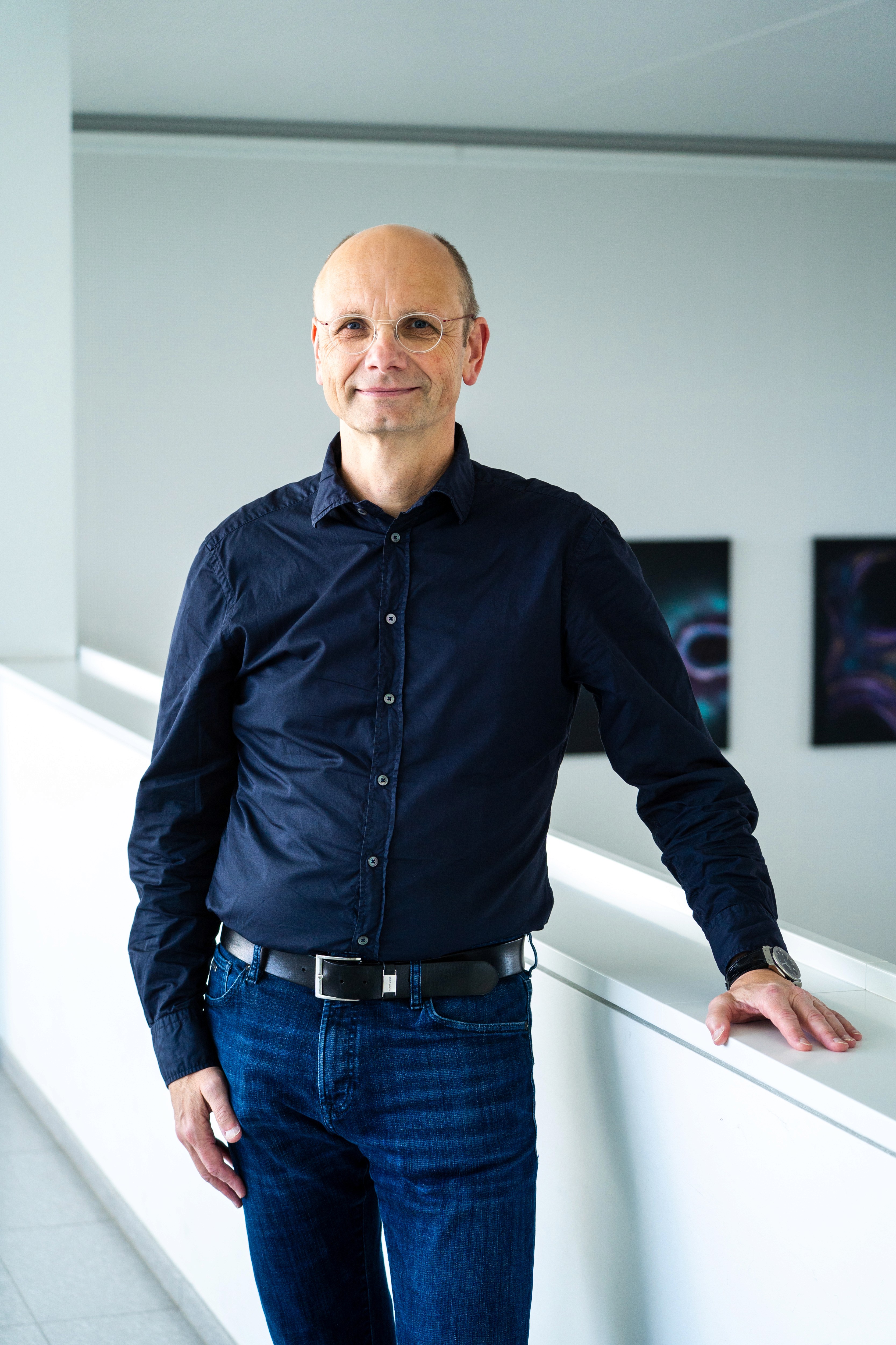 Portrait of the President and Founder Jochen Hampe.